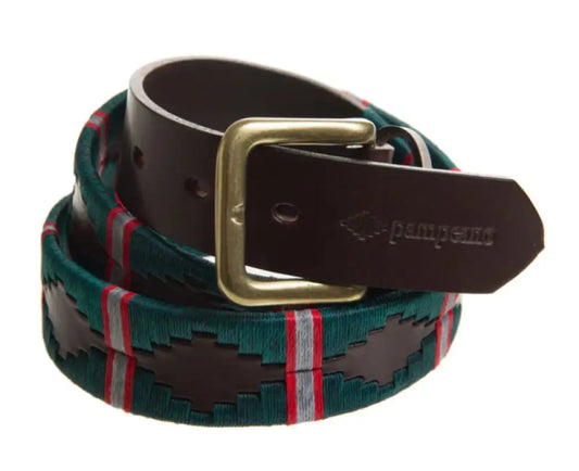 Intelligence Corps Leather Polo Belt | Pampeano