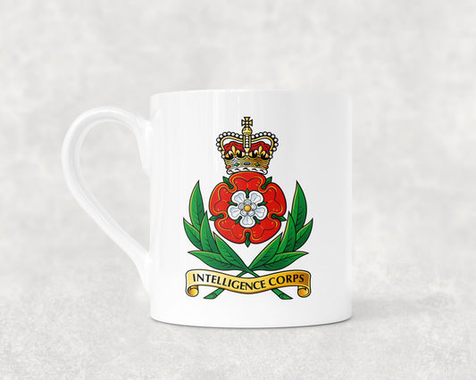 Intelligence Corps Cap Badge - Bone China Mug