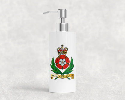 Intelligence Corps Cap Badge - Toothbrush Holder and Soap Dispenser