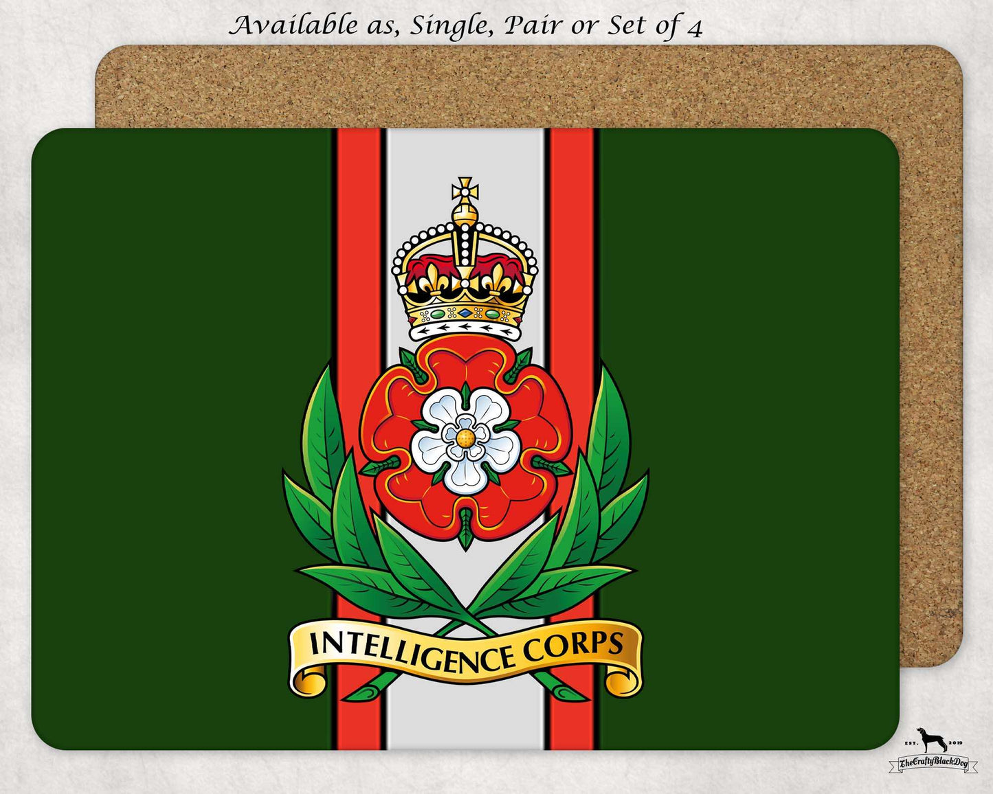Intelligence Corps - Placemat(s) (New King's Crown)