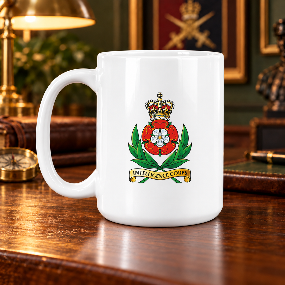 Intelligence Corps - 15oz Mug | The Crafty Black Dog