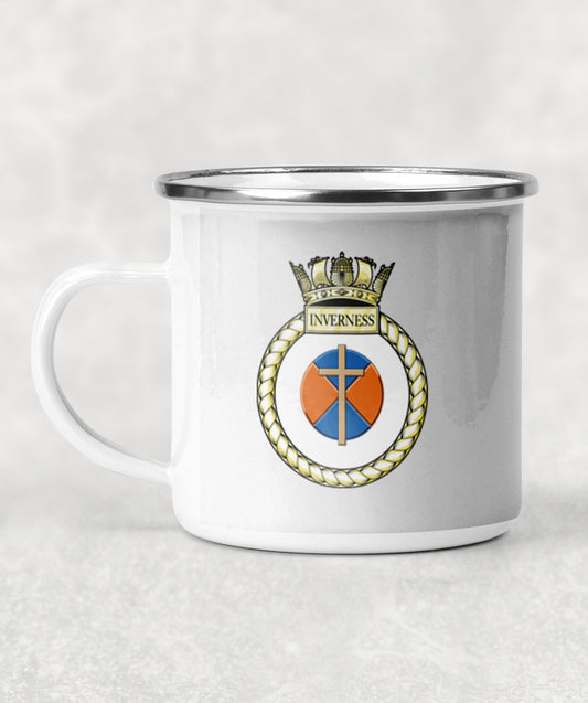 HMS Inverness - Enamel Mug