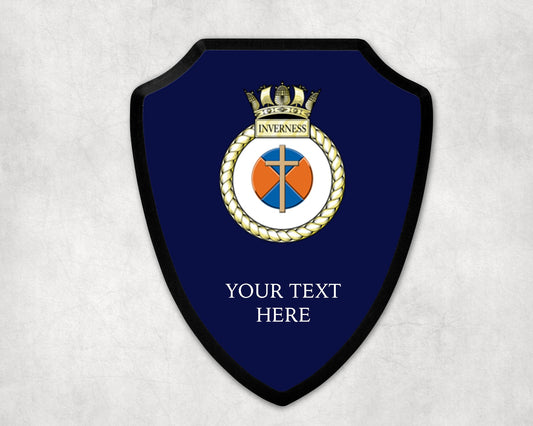 HMS Inverness - Royal Navy Printed Wall Shield