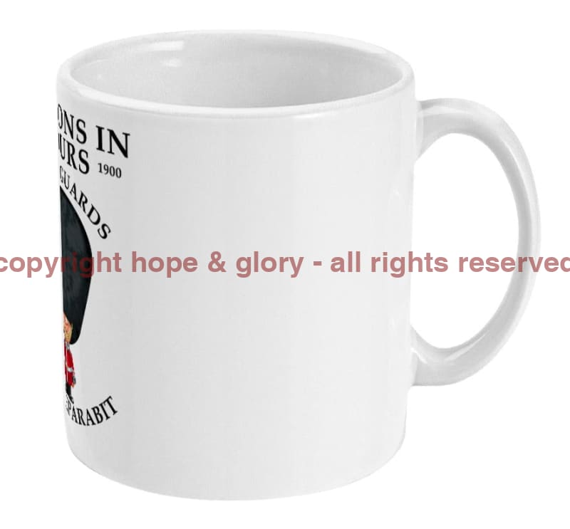 Irish Guards Buttons in Fours Ceramic Mug