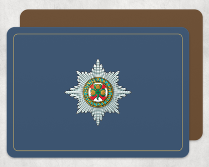 Irish Guards - Placemat â€” Light_Navy_Gold_Hardback_Placemat-2 copy