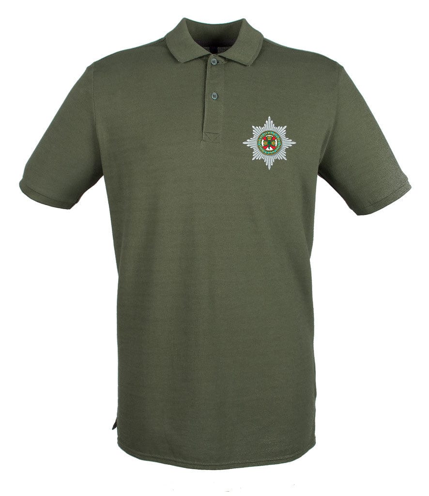 Irish Guards Embroidered Pique Polo Shirt