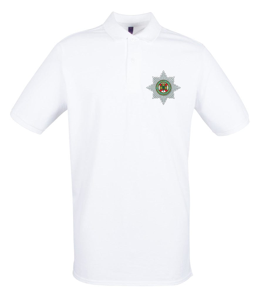 Irish Guards Embroidered Pique Polo Shirt