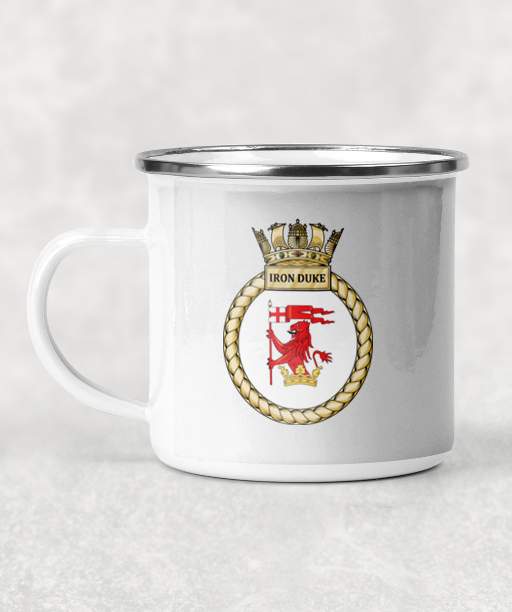 HMS Iron Duke - Enamel Mug