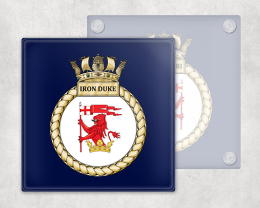 HMS Iron Duke - Glass Coaster