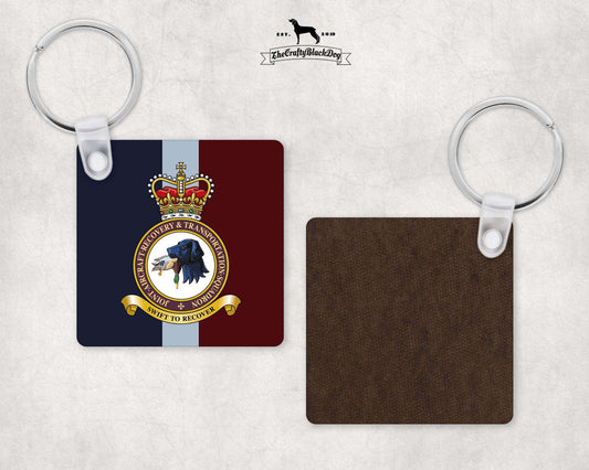 Joint Aircraft and Transportation SQN (JART) - Square Key Ring