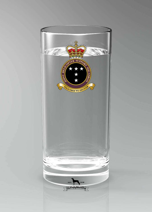 Joint Helicopter Support Squadron RAF - Straight Gin/Mixer/Water Glass