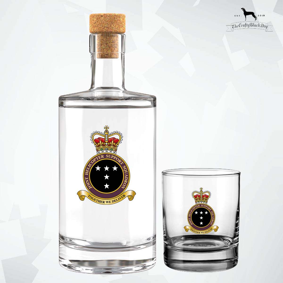 Joint Helicopter Support Squadron RAF - Fill Your Own Spirit Bottle