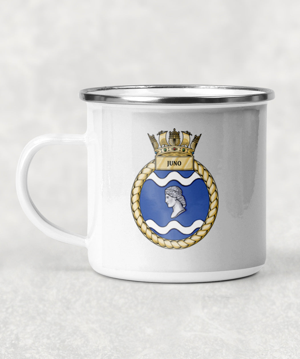 HMS Juno - Enamel Mug