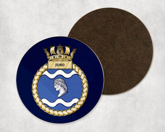HMS Juno - Round Coaster Set