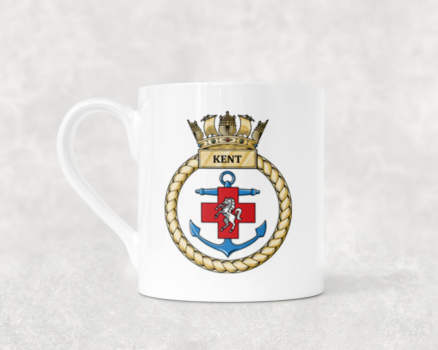 HMS Kent - Bone China Mug