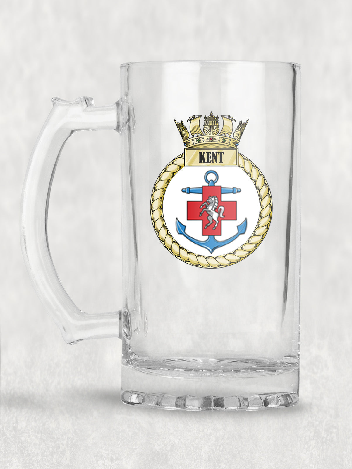HMS Kent - Tankard/Beer Mug/Stein