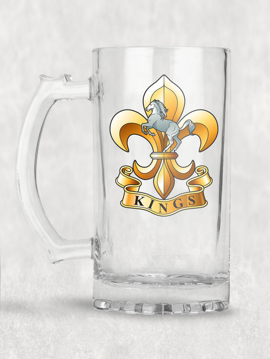 Kings Regiment - Tankard/Beer Mug/Stein