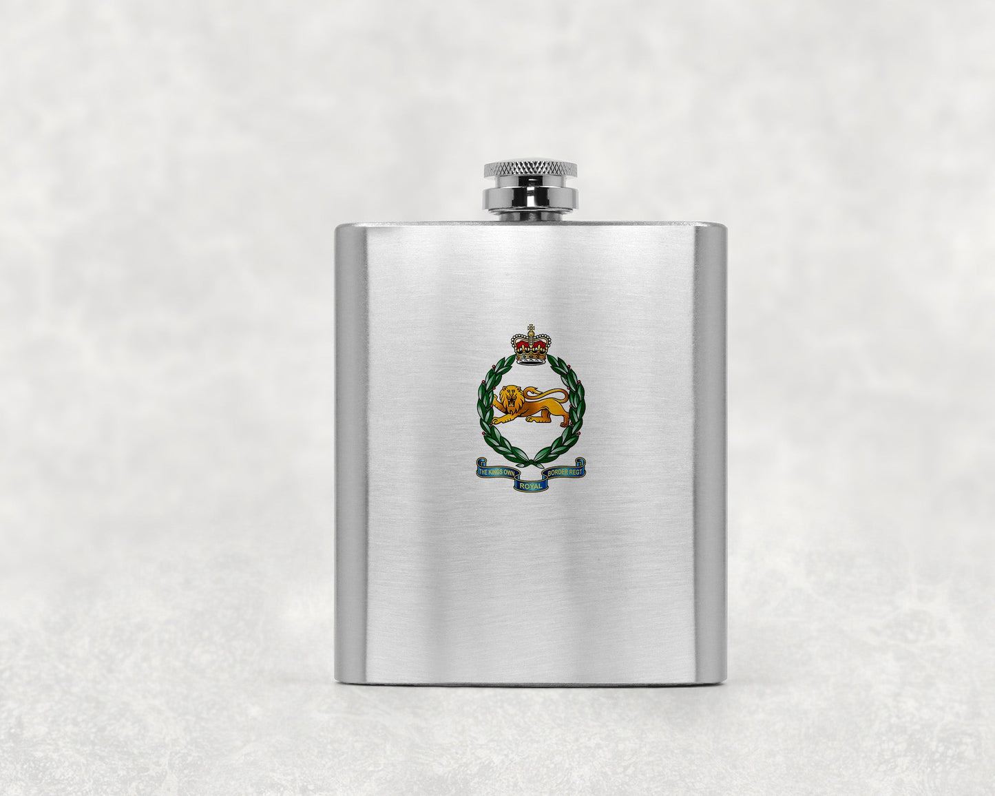King's Own Royal Border Regiment - Hip Flask