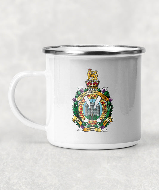 King's Own Scottish Borderers - Enamel Mug