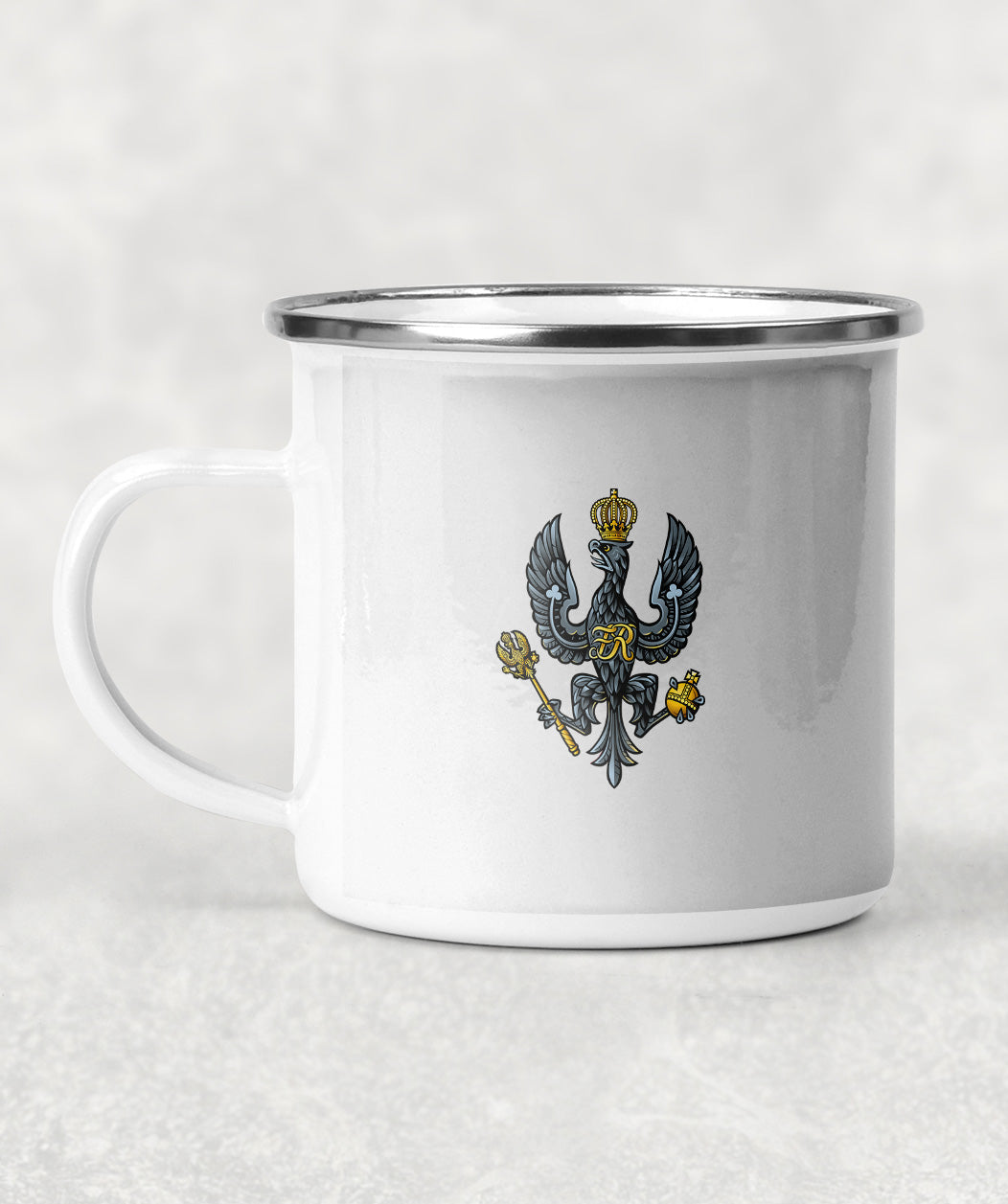 King's Royal Hussars - Enamel Mug