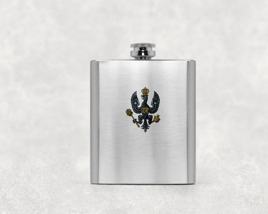 King's Royal Hussars - Hip Flask