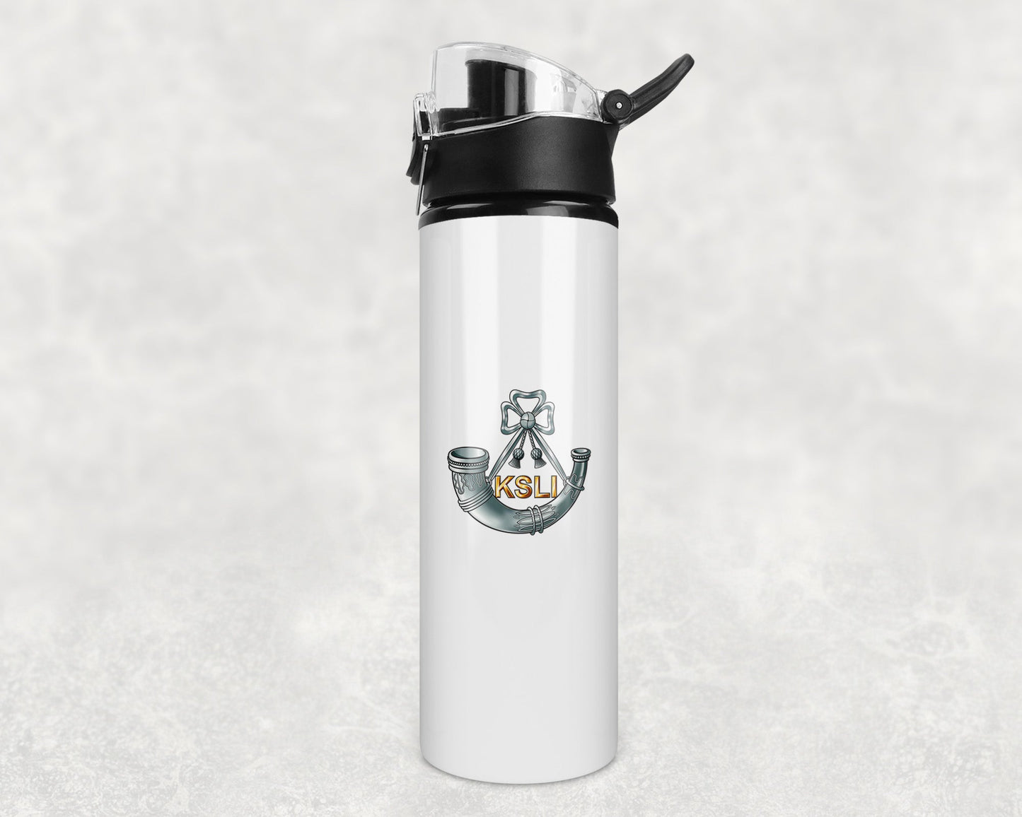 The King's Shropshire Light Infantry - Flip Top Water Bottle