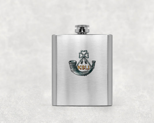 The King's Shropshire Light Infantry - Hip Flask