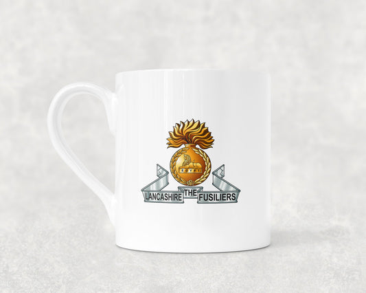 Lancashire Fusiliers - Bone China Mug