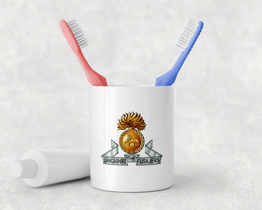 Lancashire Fusiliers - Toothbrush Holder and Soap Dispenser