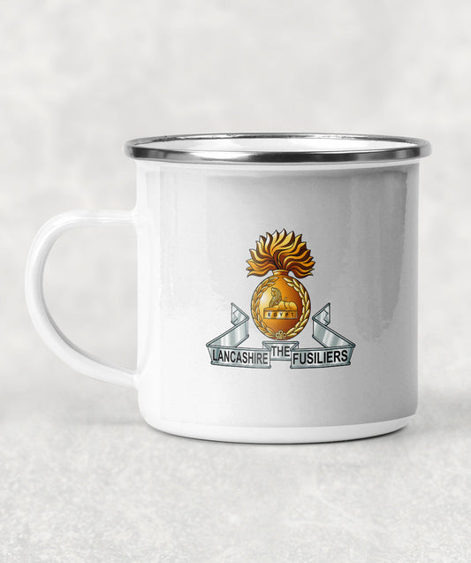 Lancashire Fusiliers - Enamel Mug