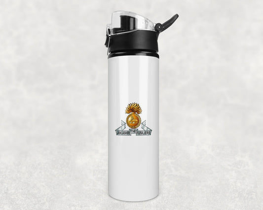 Lancashire Fusiliers - Flip Top Water Bottle