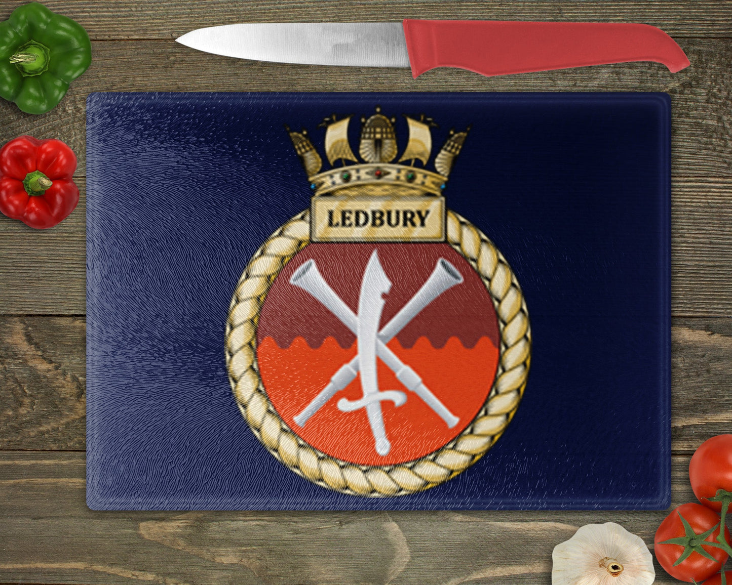 HMS Ledbury - Cutting Board