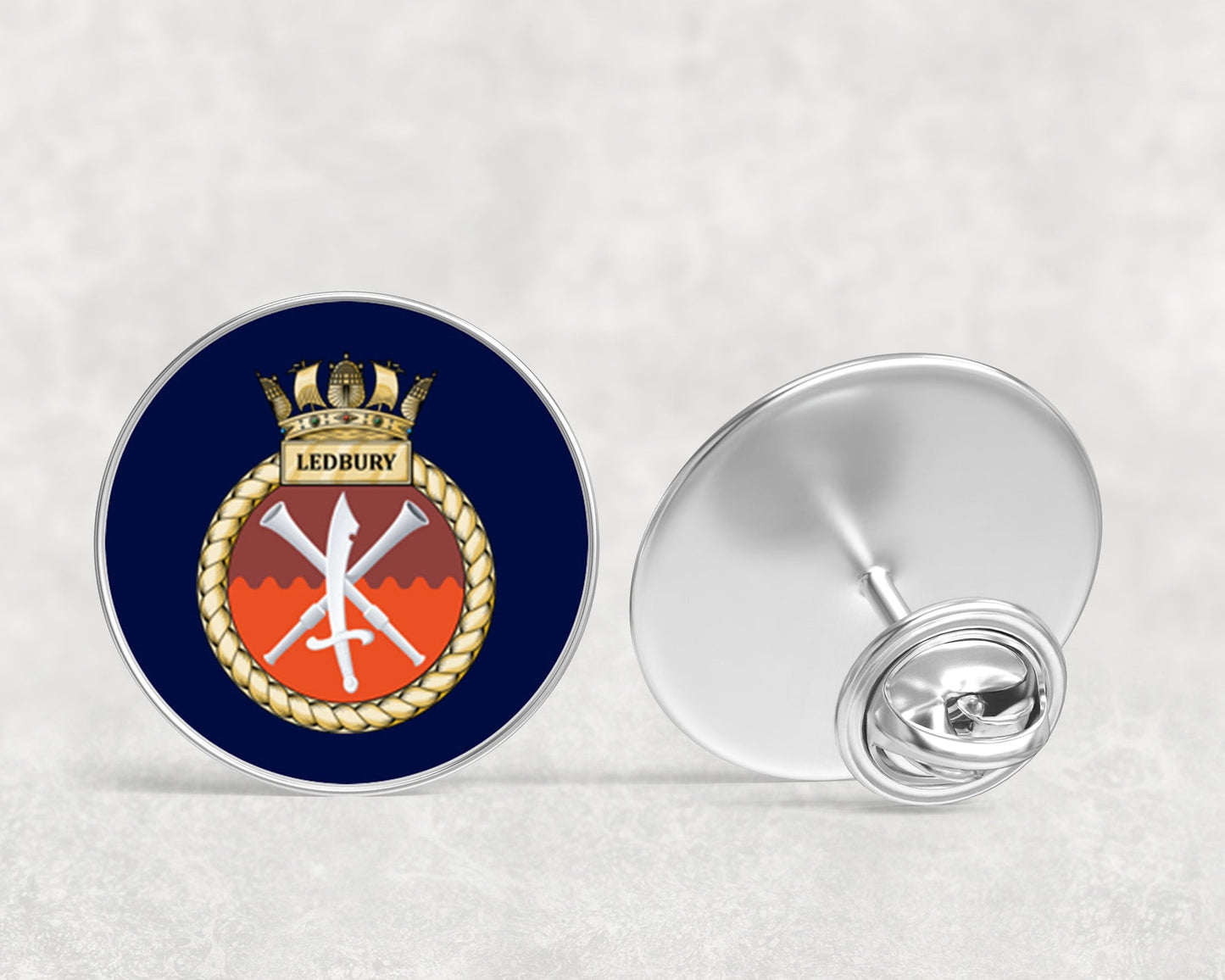 HMS Ledbury - Lapel Pin