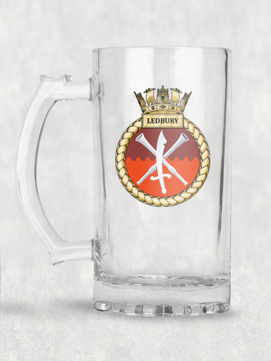 HMS Ledbury - Tankard/Beer Mug/Stein