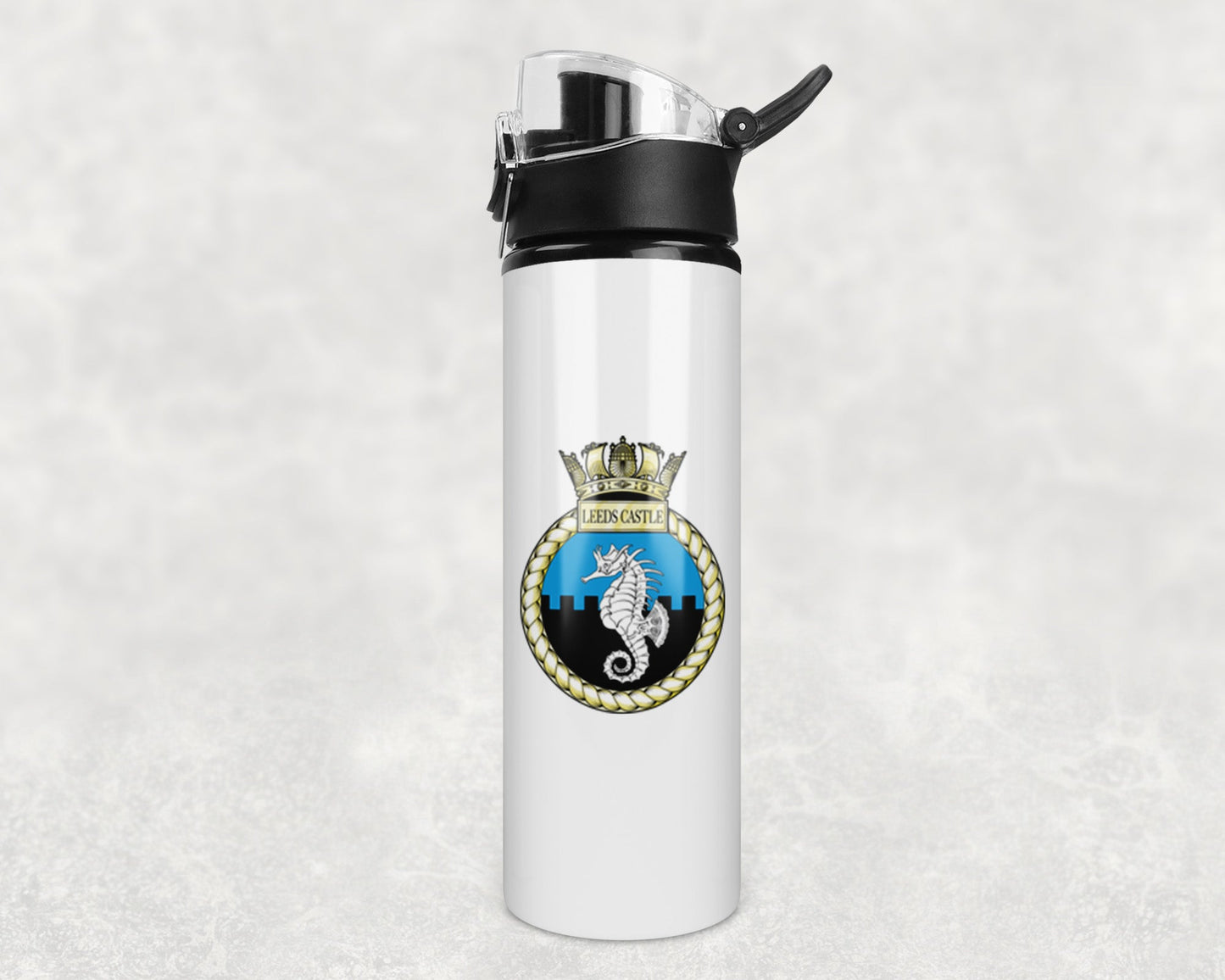 HMS Leeds Castle - Flip Top Water Bottle