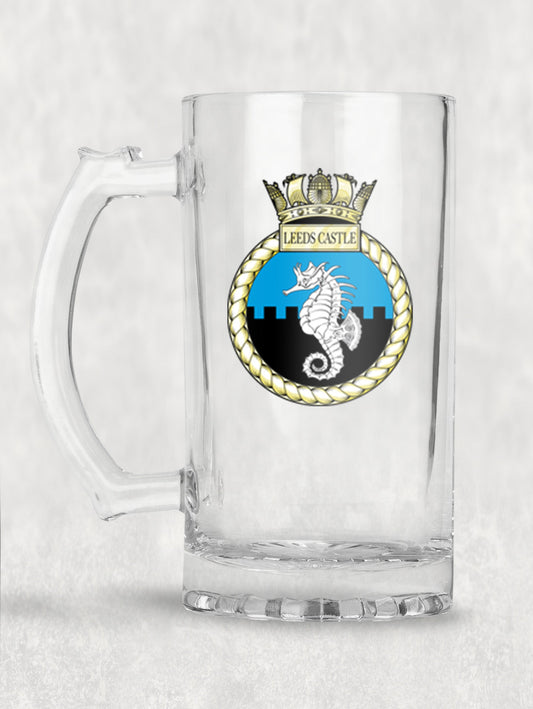 HMS Leeds Castle - Tankard/Beer Mug/Stein