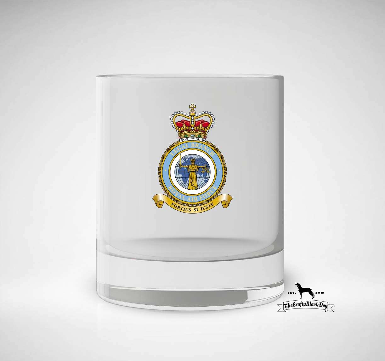 Legal Branch RAF - Whiskey/Spirit Glass