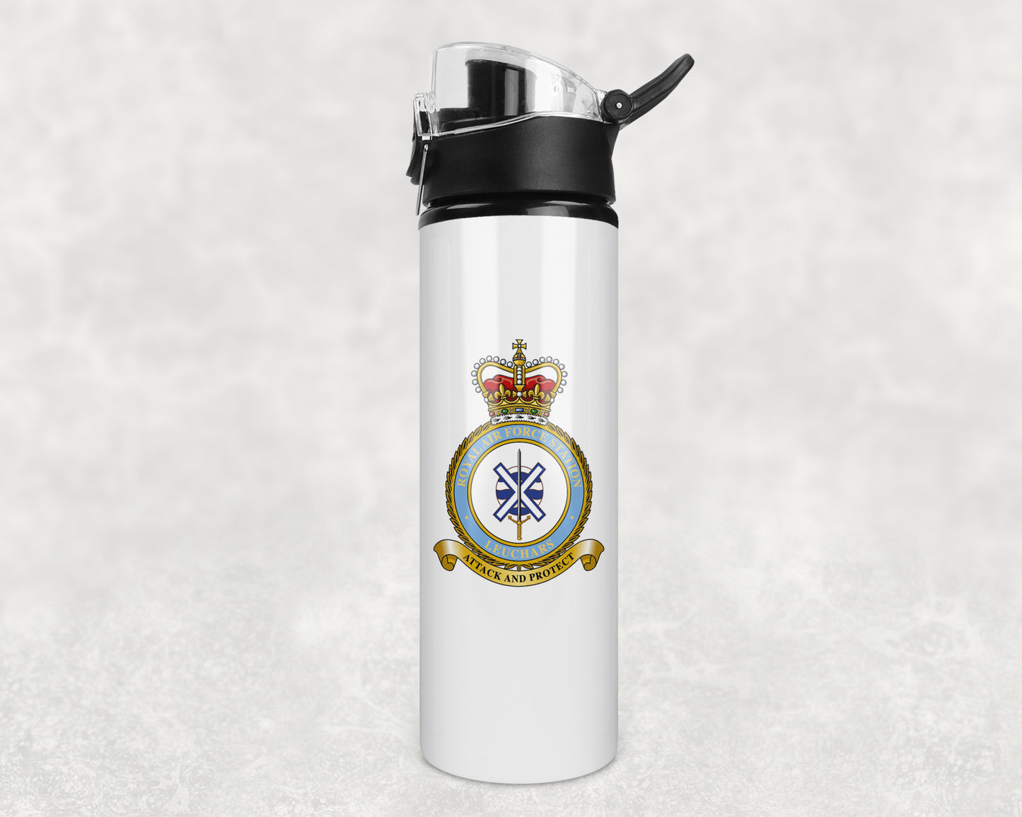 RAF Leuchars - Flip Top Water Bottle