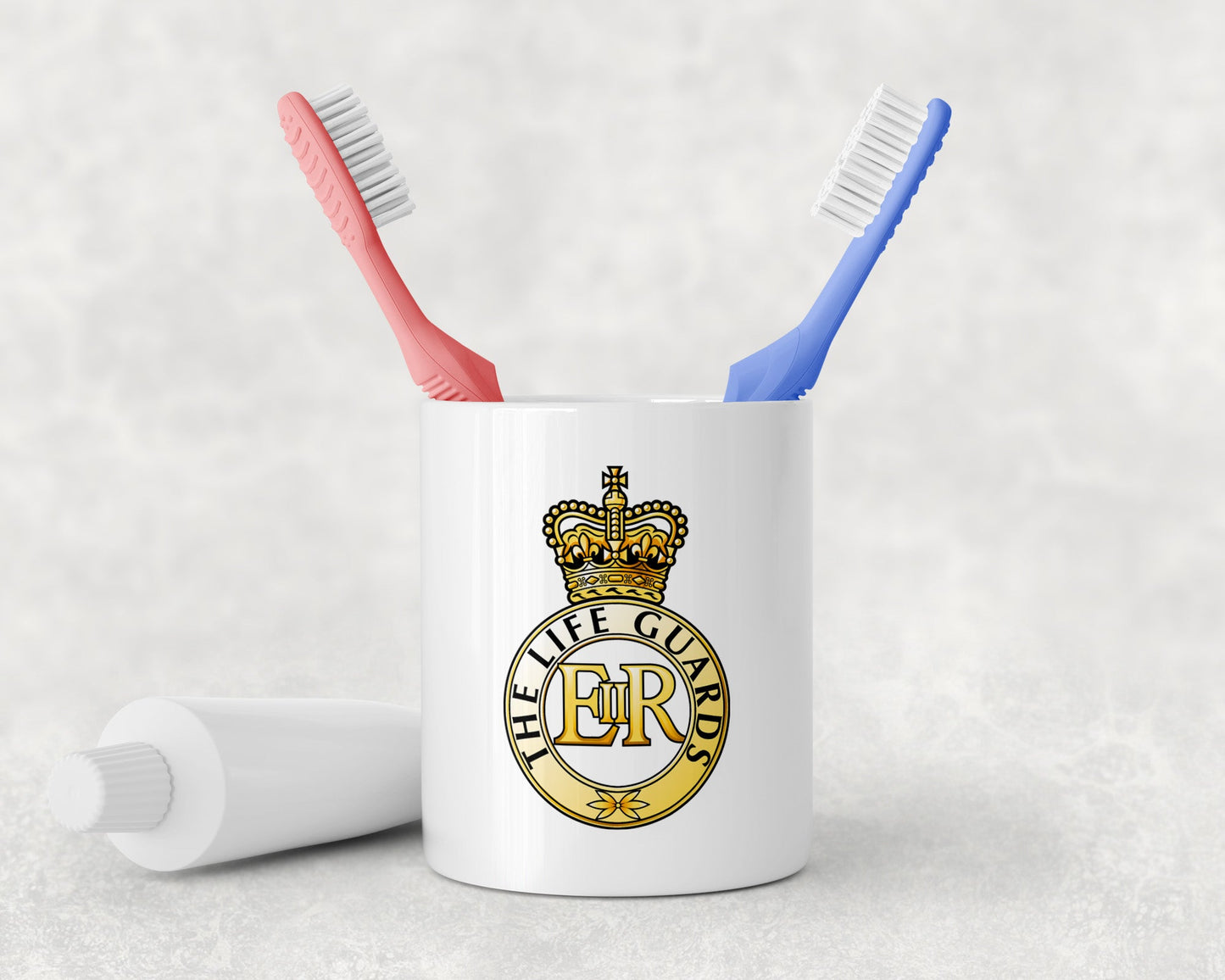 Life Guards - Toothbrush Holder and Soap Dispenser