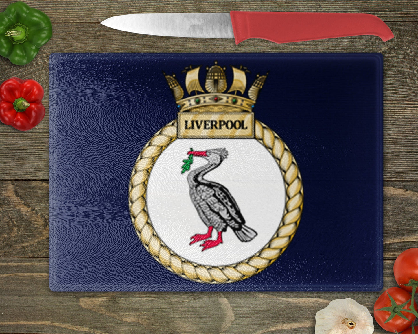 HMS Liverpool - Cutting Board
