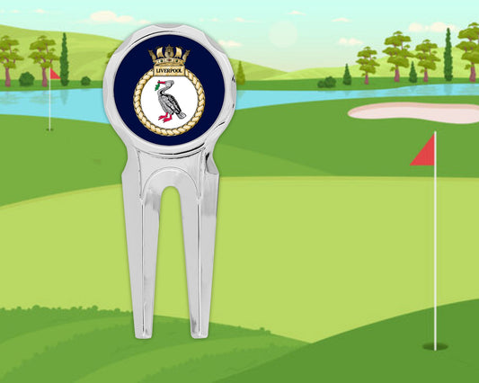 HMS Liverpool - Golf Divot Repair Tool