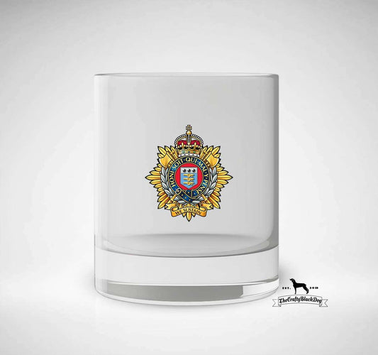 Royal Logistic Corps - Whiskey/Spirit Glass KC