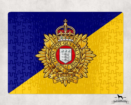 Royal Logistic Corps Officer - Jigsaw Puzzle (New King's Crown)