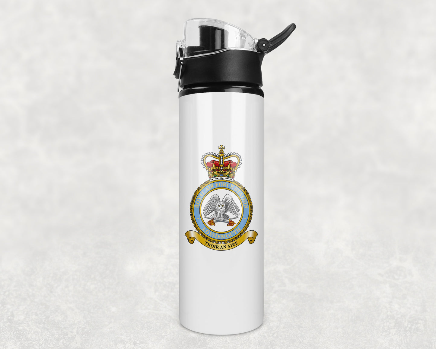 RAF Lossiemouth - Flip Top Water Bottle