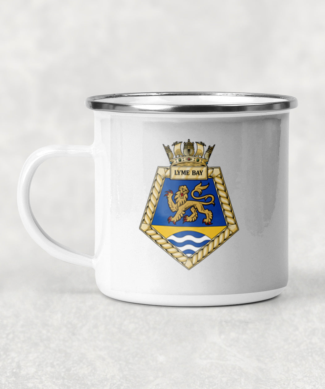 RFA Lyme Bay - Enamel Mug