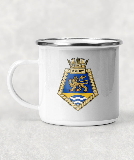 RFA Lyme Bay - Enamel Mug