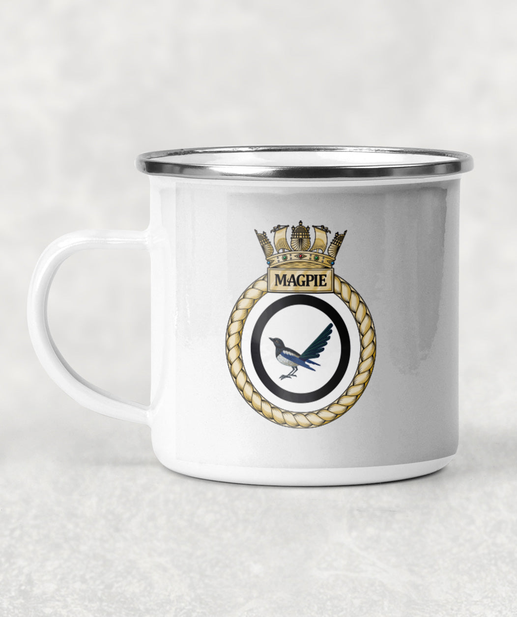 HMS Magpie - Enamel Mug