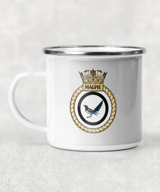 HMS Magpie - Enamel Mug