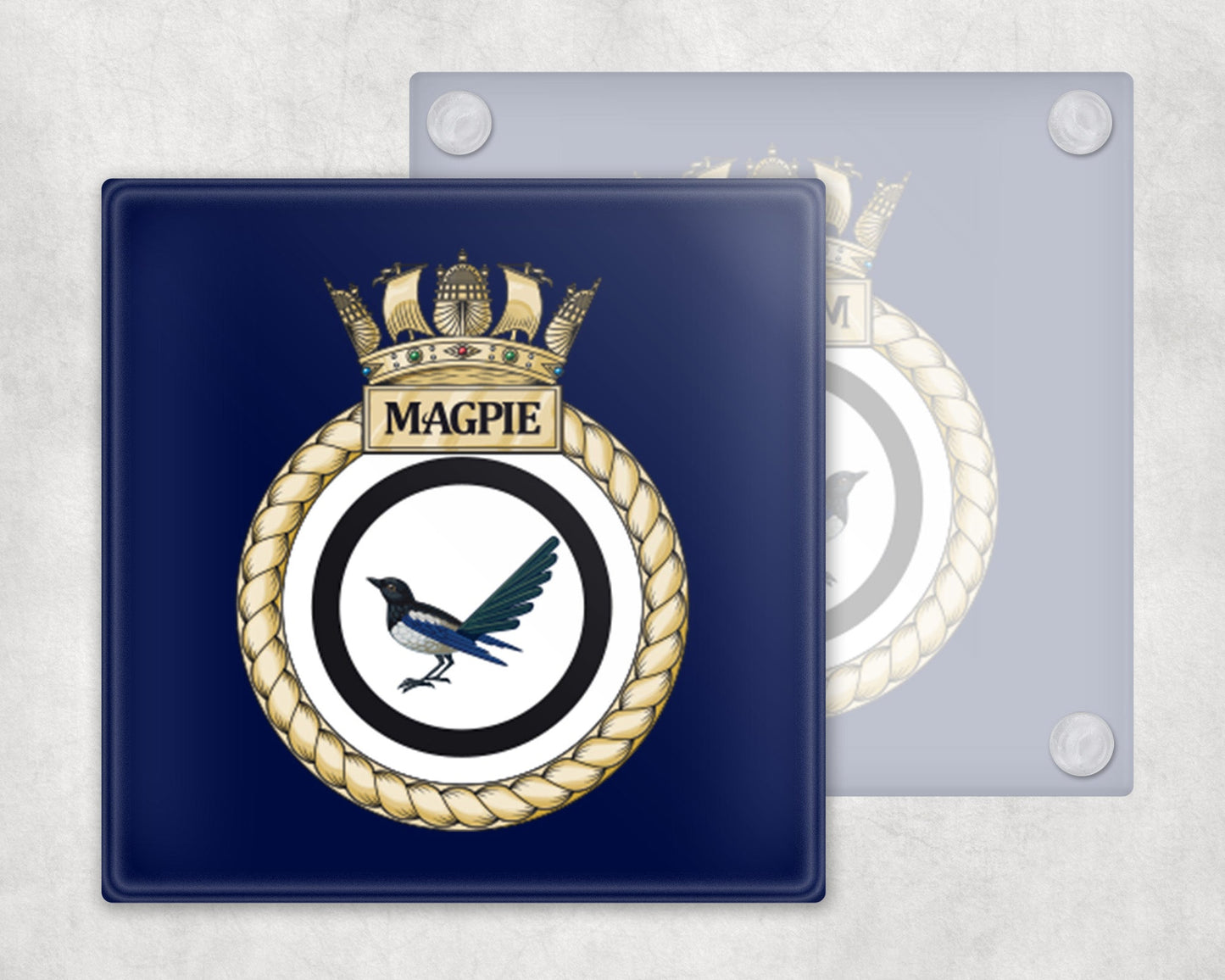 HMS Magpie - Glass Coaster