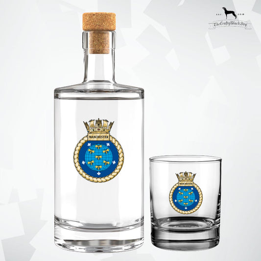 HMS Manchester - Fill Your Own Spirit Bottle